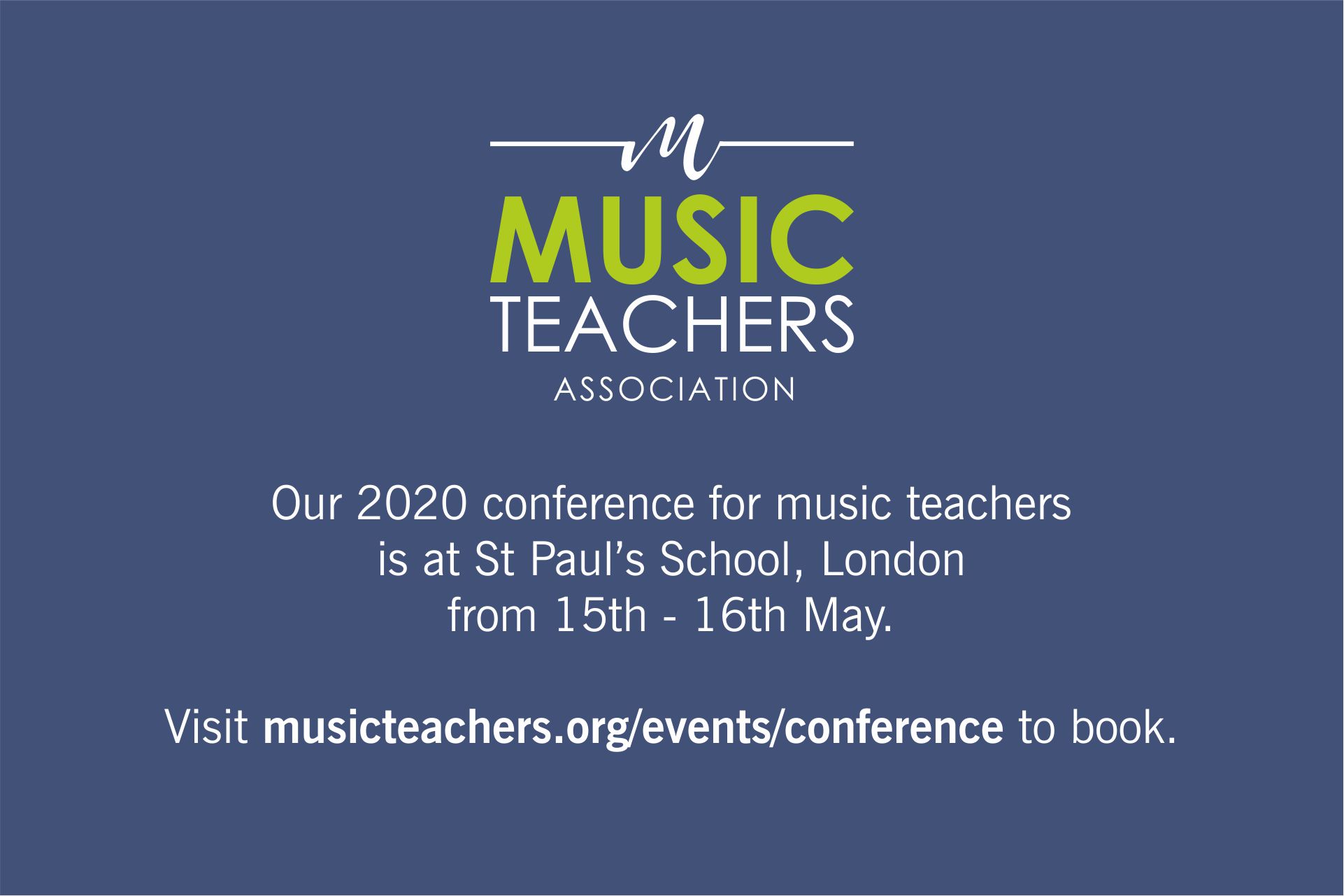 Music Teachers Conference Music Teachers' Association